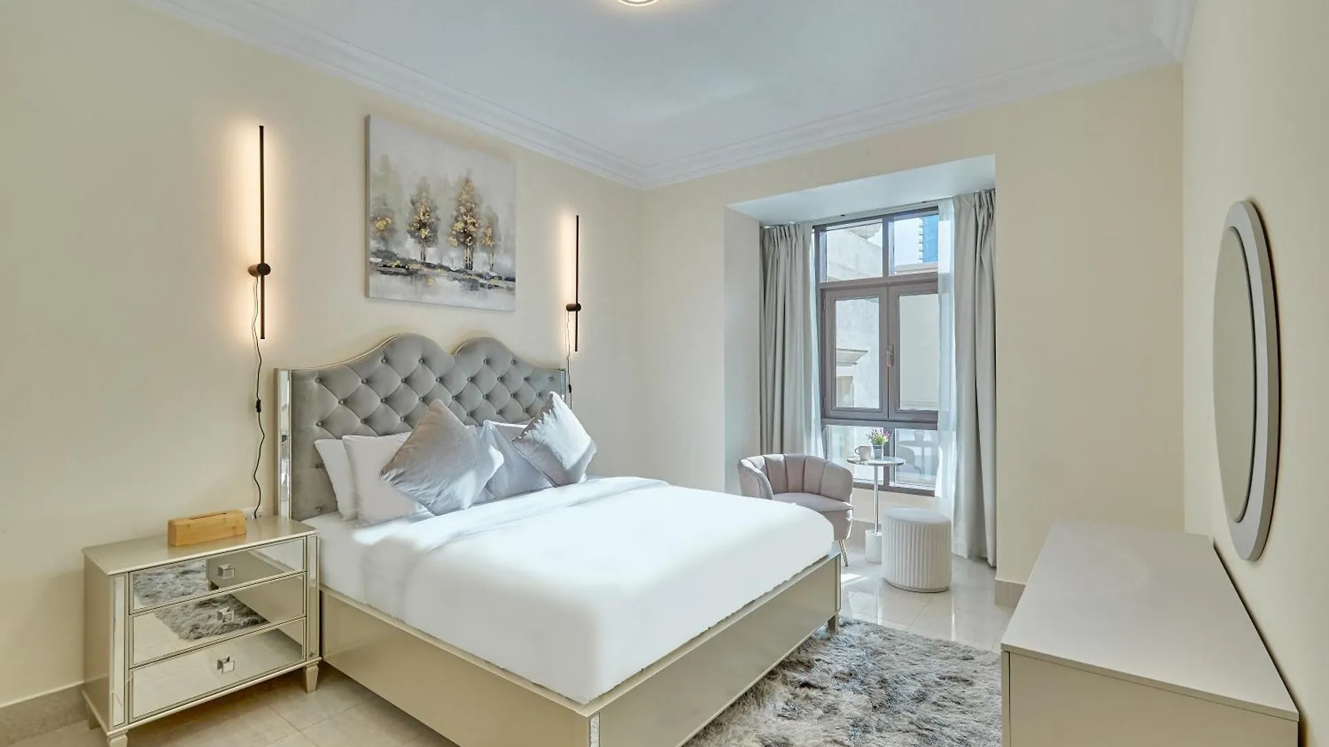 Golden Homes Souk Al Bahar Burj Khalifa View Tajer Residences 1Br Mint Avenue Near , Dubai Mall & Burj Khalifa Apartment