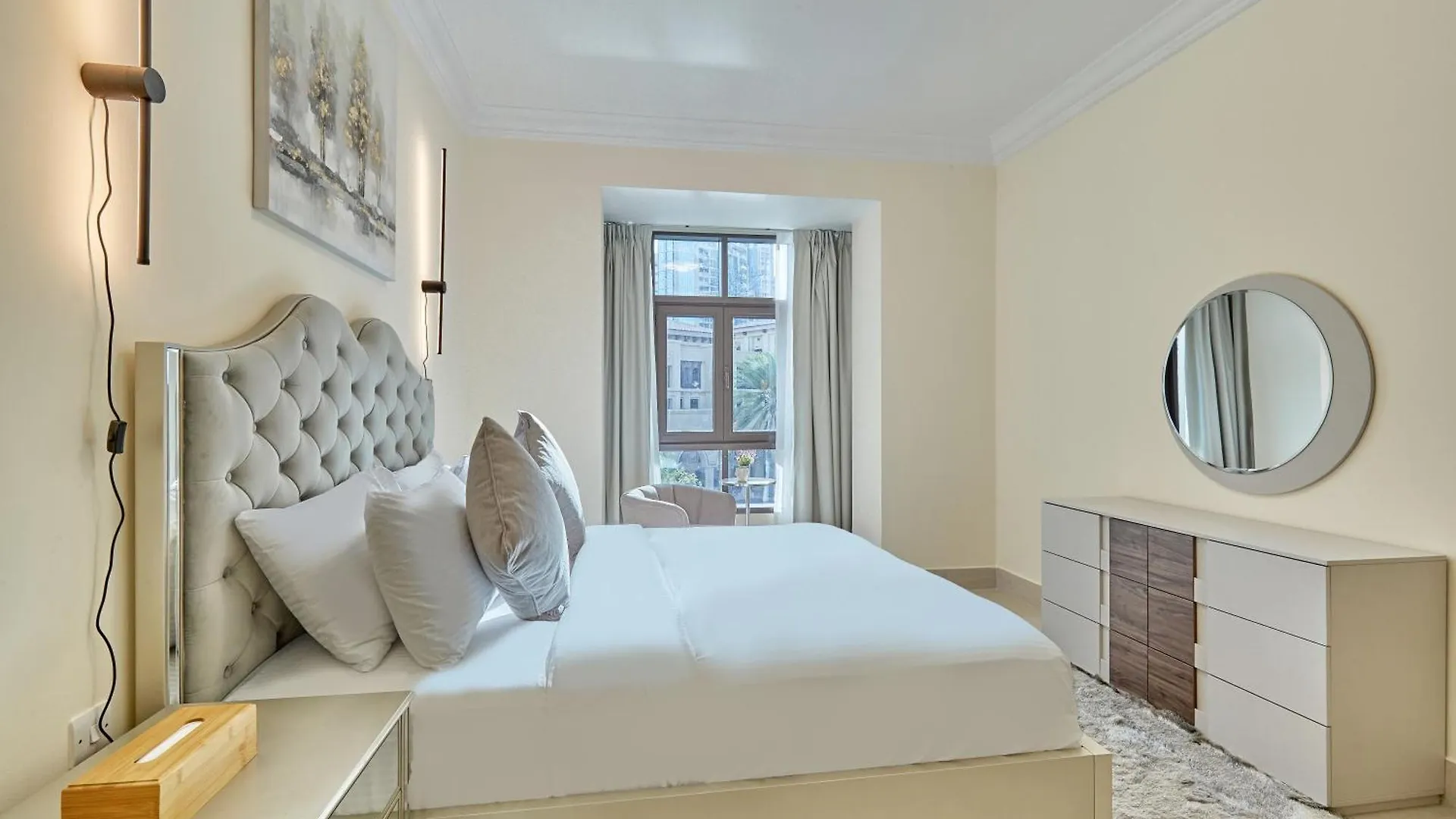 Apartment Golden Homes Souk Al Bahar Burj Khalifa View Tajer Residences 1Br Mint Avenue Near , Dubai Mall & Burj Khalifa